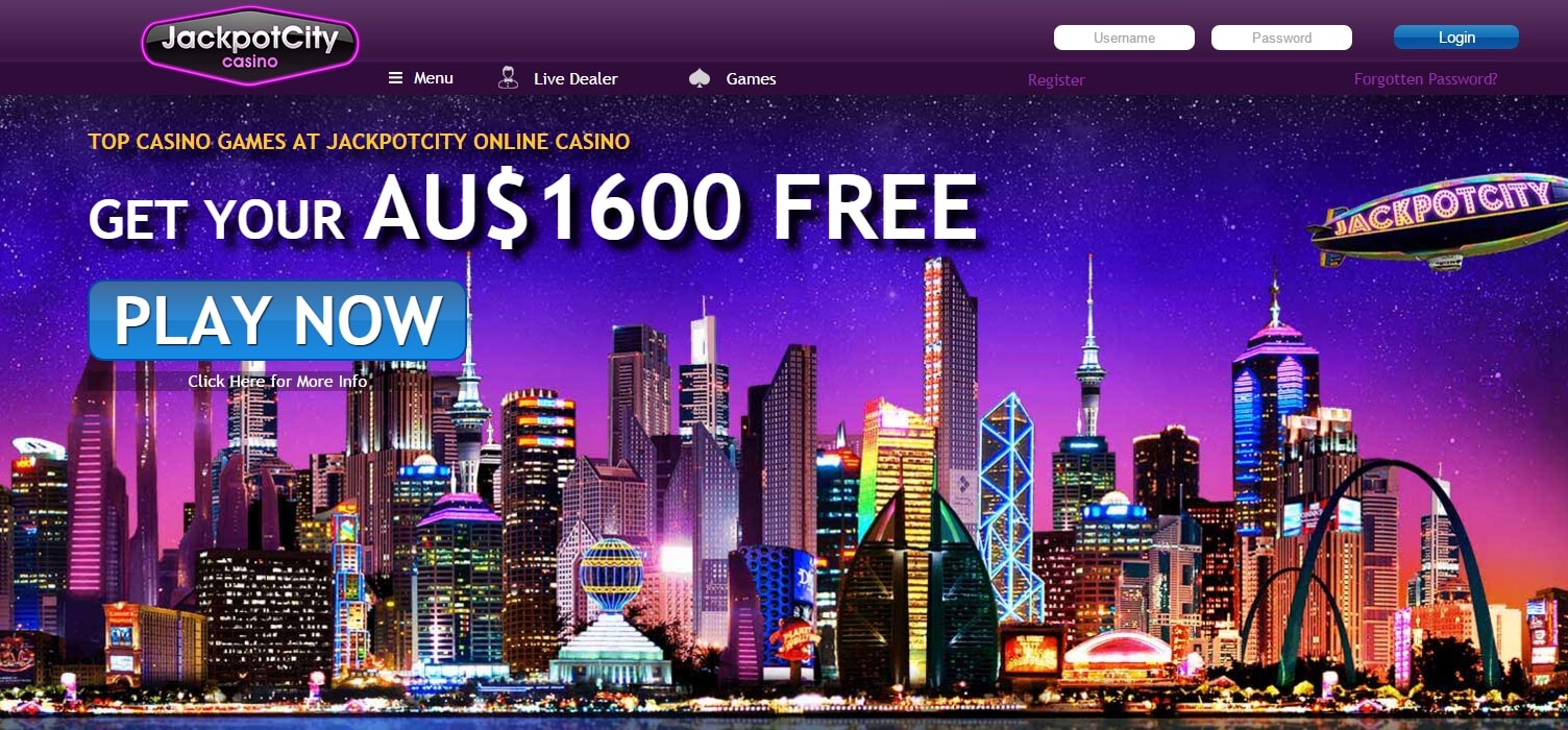 Jackpotcity Online Casino Login