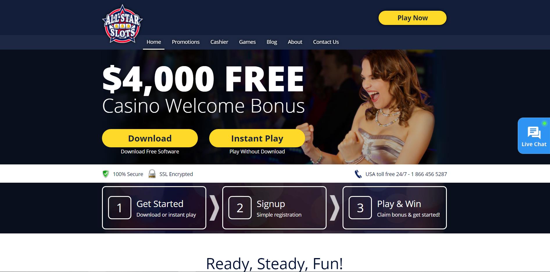 All Star Slots Online Casino