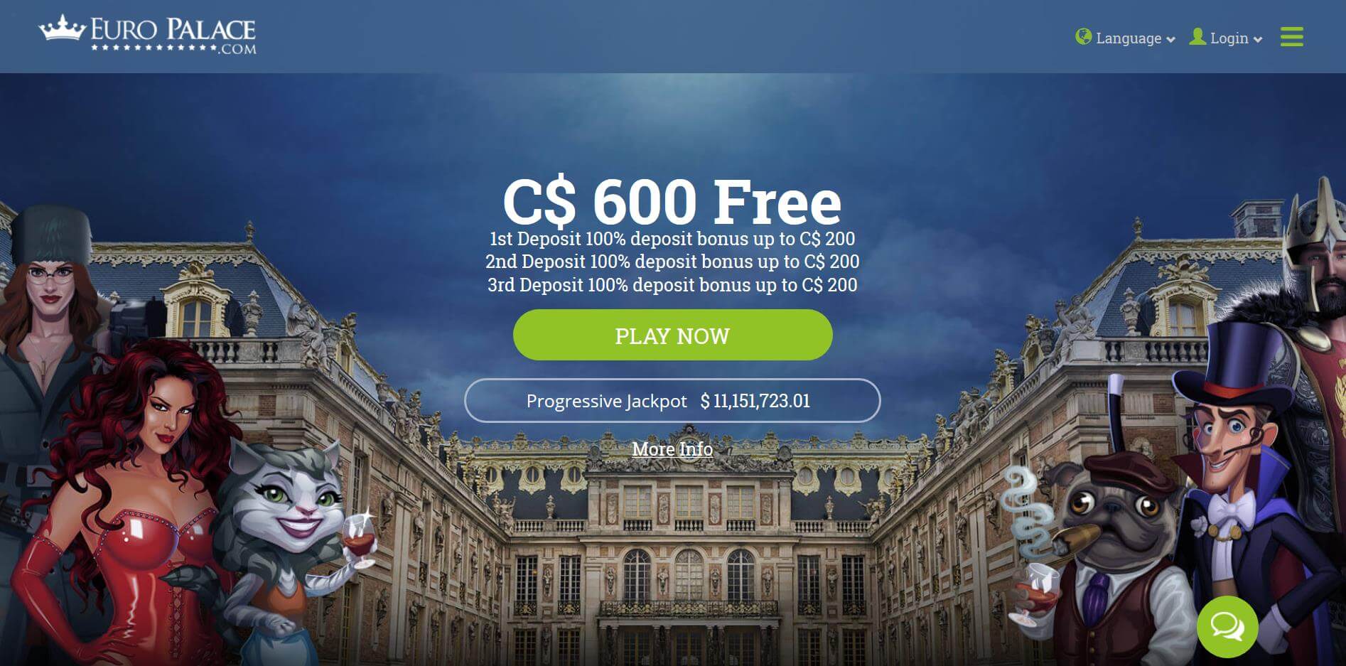 Euro Palace Online Casino Login