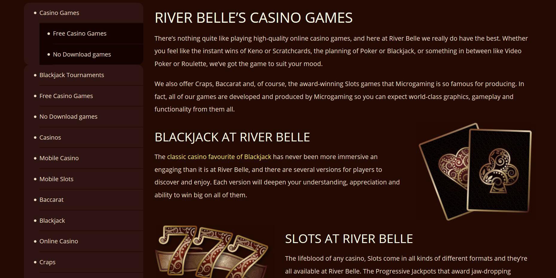 River Belle Online Casino