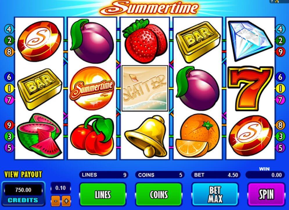 Summertime Online | Play for Free | Review & Winning Tips