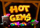 logo hot gems playtech